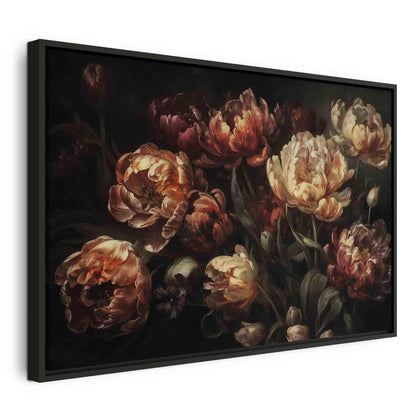 Leinwandbild - Blooming tulips