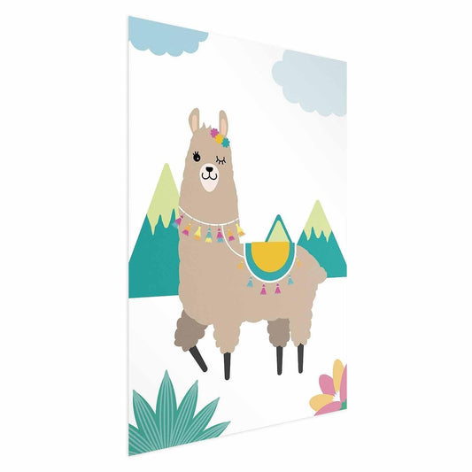 Poster - Extraordinary Llama Artgeist