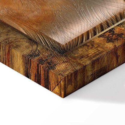 Leinwandbild - Steel Map