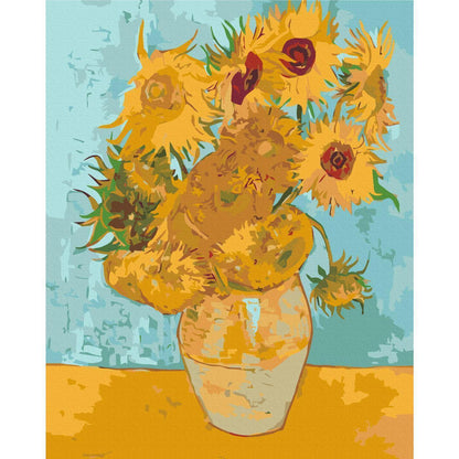 Malen nach Zahlen - Van Gogh's Sunflowers