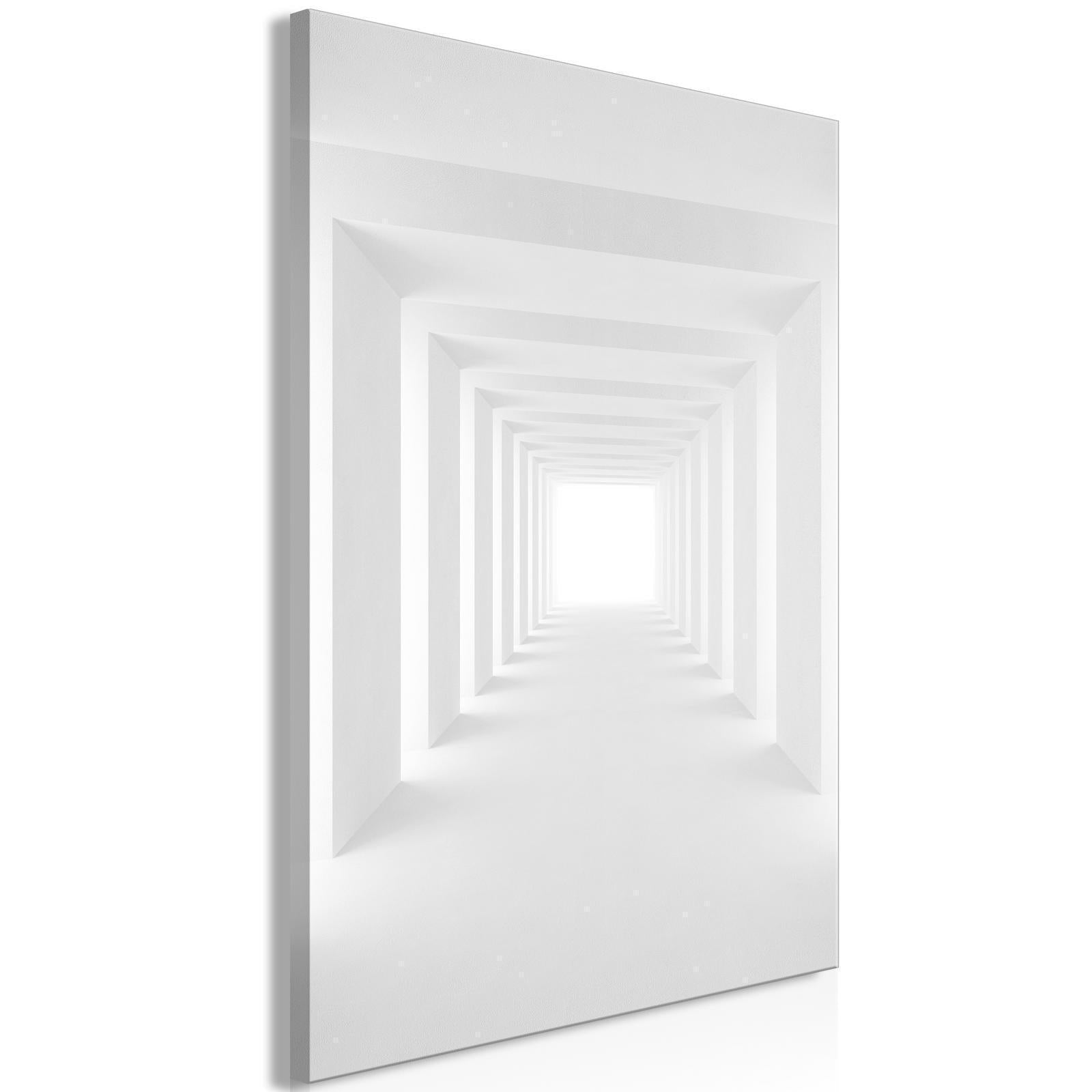 Leinwandbild - Shadow Tunnel (1 Part) Vertical Artgeist