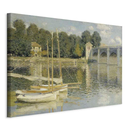 Leinwandbild - Claude Monet – Bridge at Argenteuil