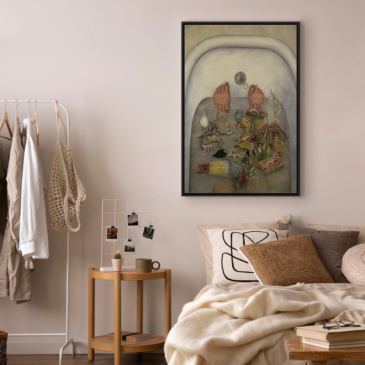 Leinwandbild - Frida Kahlo – What the Water Gave Me