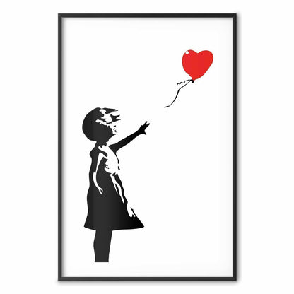 Poster - Girl with a Balloon
