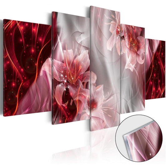 Acrylglasbild - Inkarnadine Komet