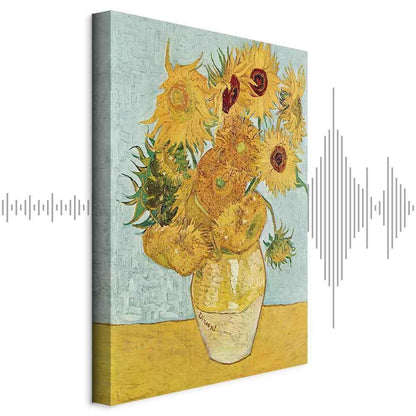 Leinwandbild - Vincent van Gogh – Still Life: A Vase With Twelve Sunflowers III