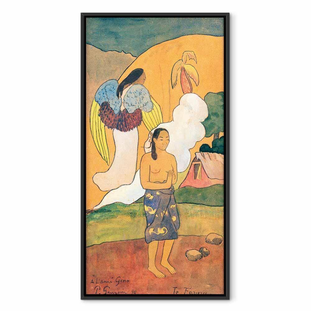 Leinwandbild - Paul Gauguin – Te faruru