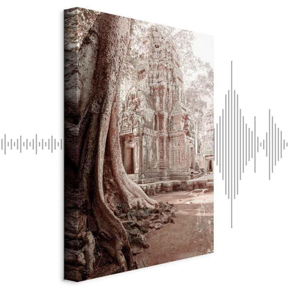 Leinwandbild - Ruins of Angkor (1 Part) Vertical