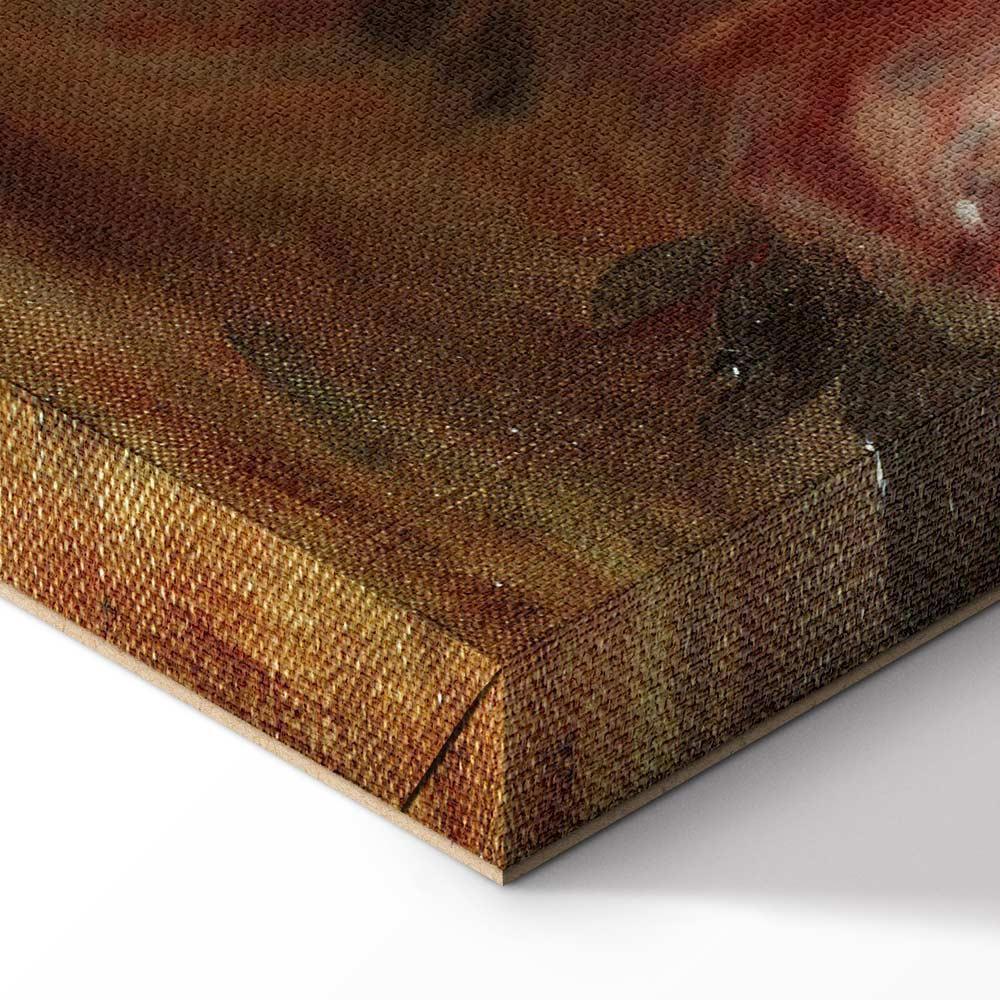 Leinwandbild - Pierre-Auguste Renoir – Still Life with Roses