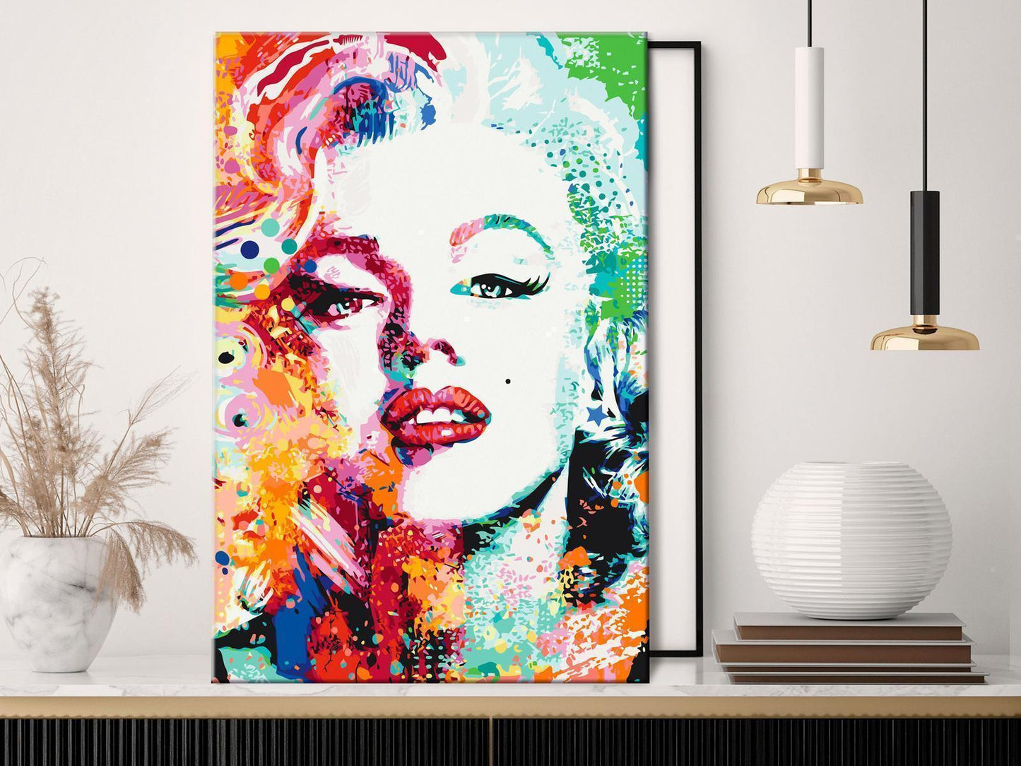 Malen nach Zahlen - Charming Marilyn