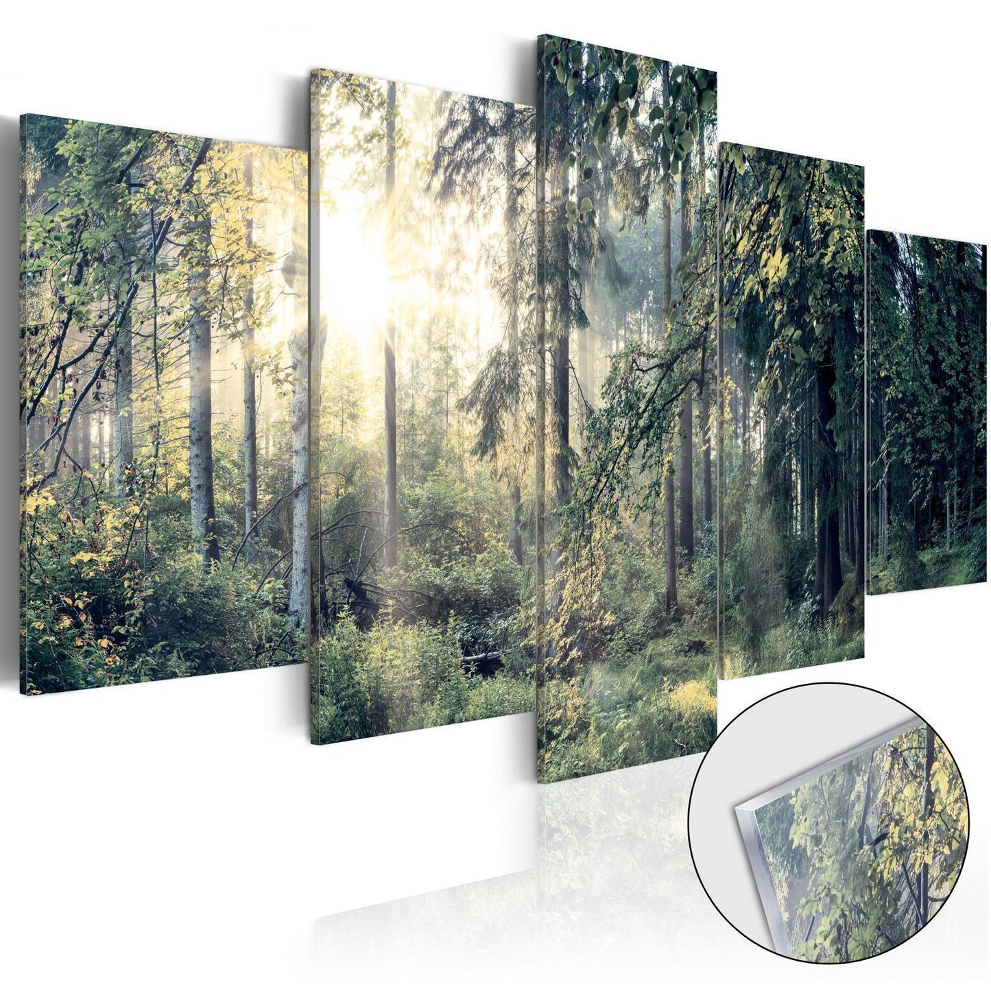 Acrylglasbild - Märchenhafte Landschaft