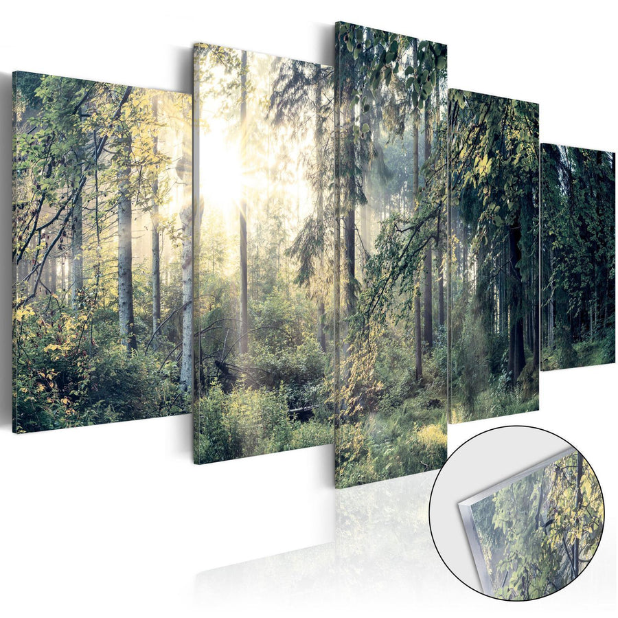 Acrylglasbild - Märchenhafte Landschaft