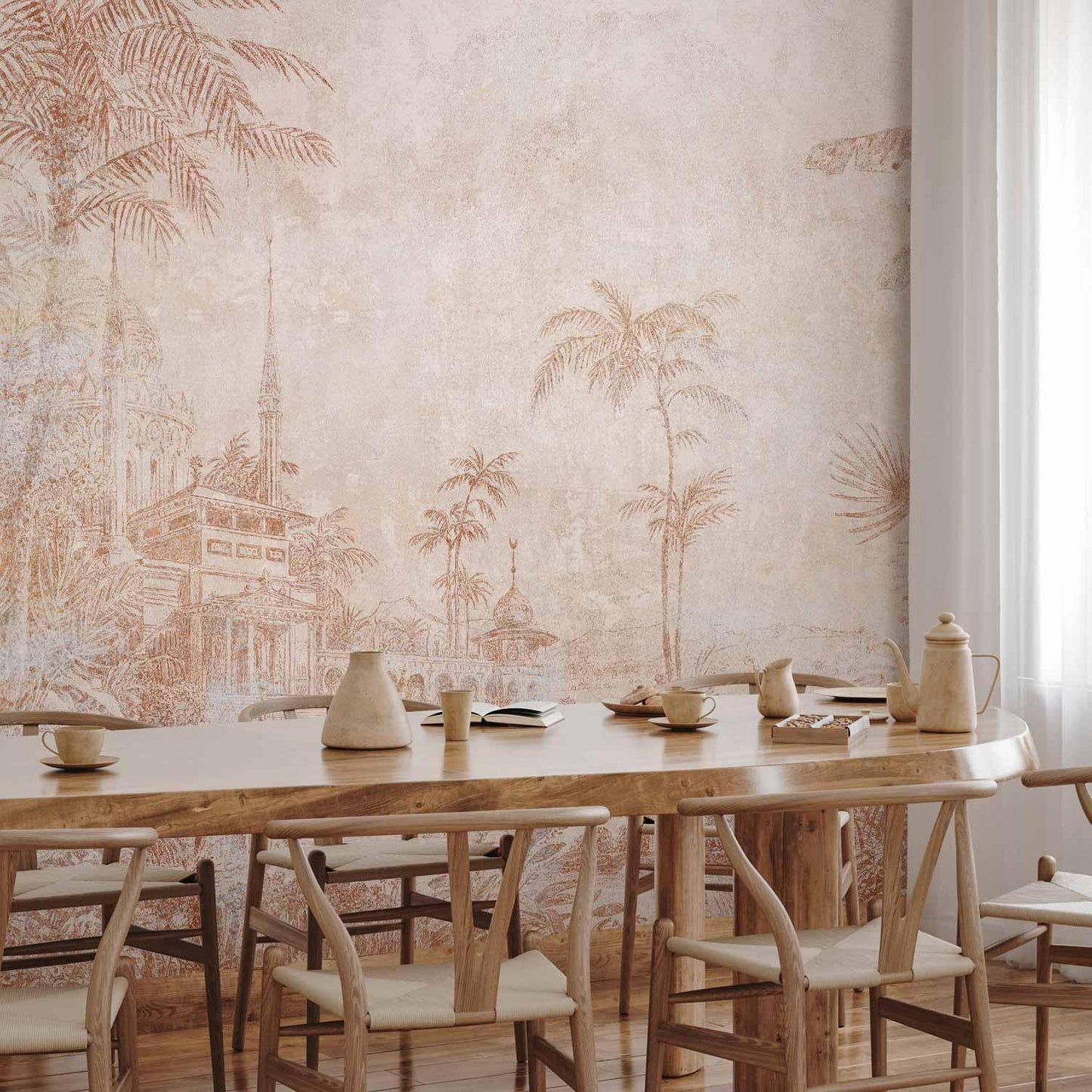 Fototapete - Indian Temple - First Variant