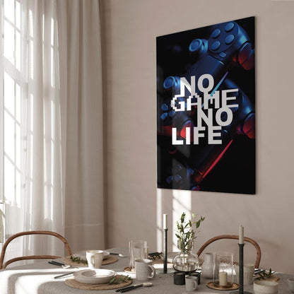 Leinwandbild No Game No Life Bunt – Gaming Wandkunst