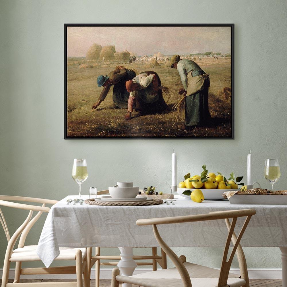 Leinwandbild - Jean-François Millet – The Gleaners