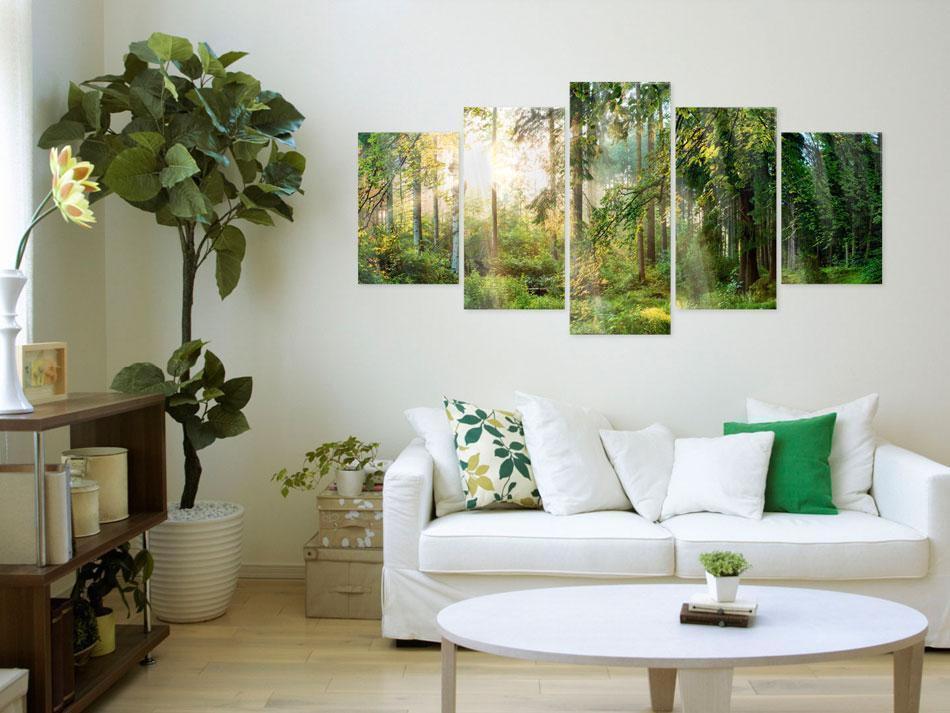 Acrylglasbild - Green Sanctuary