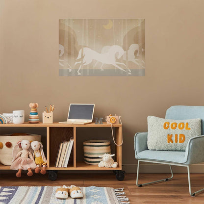 Poster - Galloping Horses Artgeist
