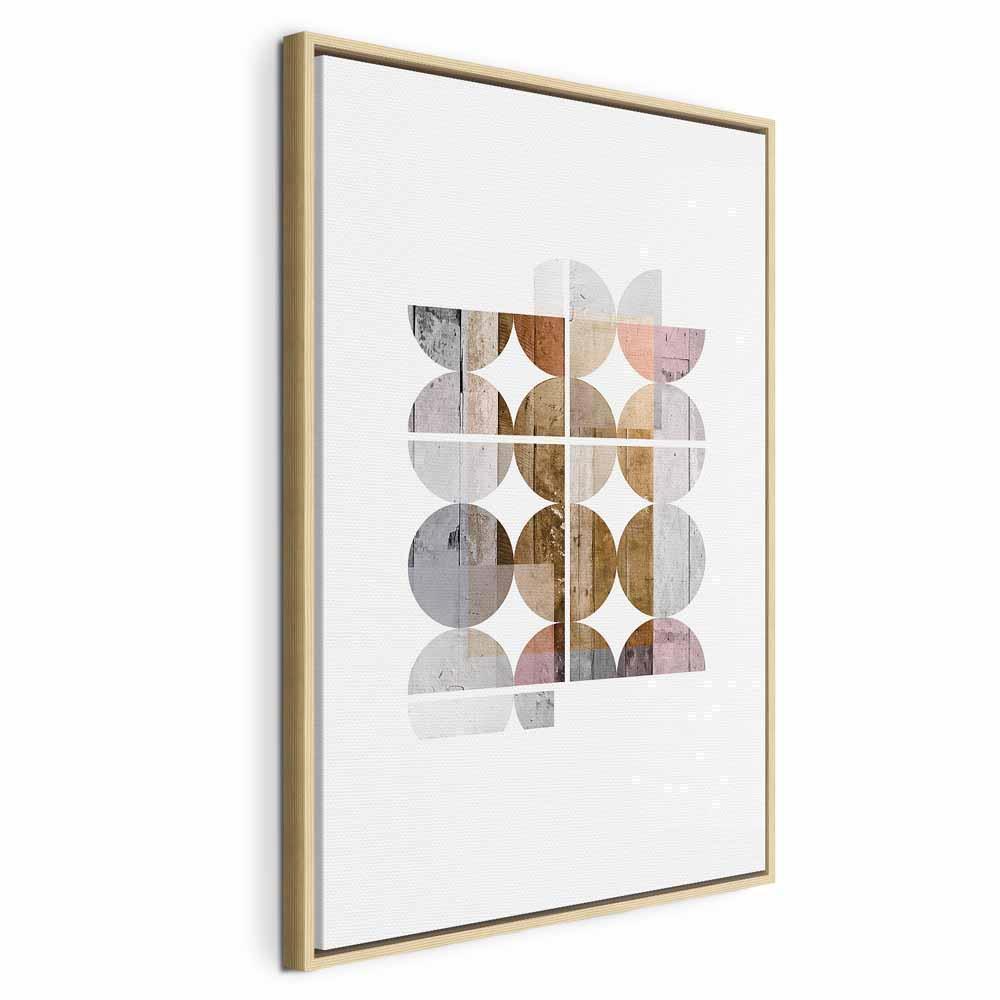 Leinwandbild - Harmonious Shape (1 Part) Vertical