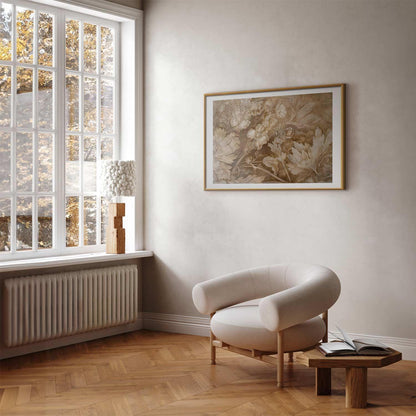 Poster - Ornamental Floral Carvings