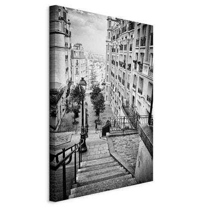 Leinwandbild - Parisian Suburb (1-częściowy) Vertical