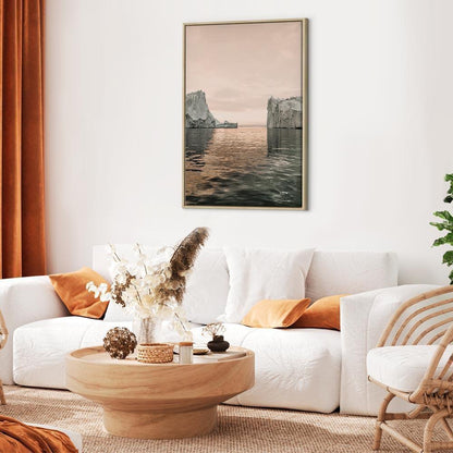 Leinwandbild - Ice Statues (1 Part) Vertical