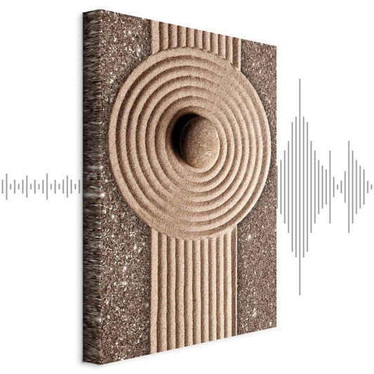 Leinwandbild - Energy Flow (1 Part) Vertical