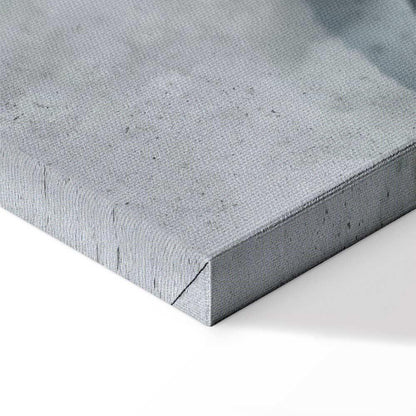 Leinwandbild - Mountain Surface of the Lake (3 Parts)