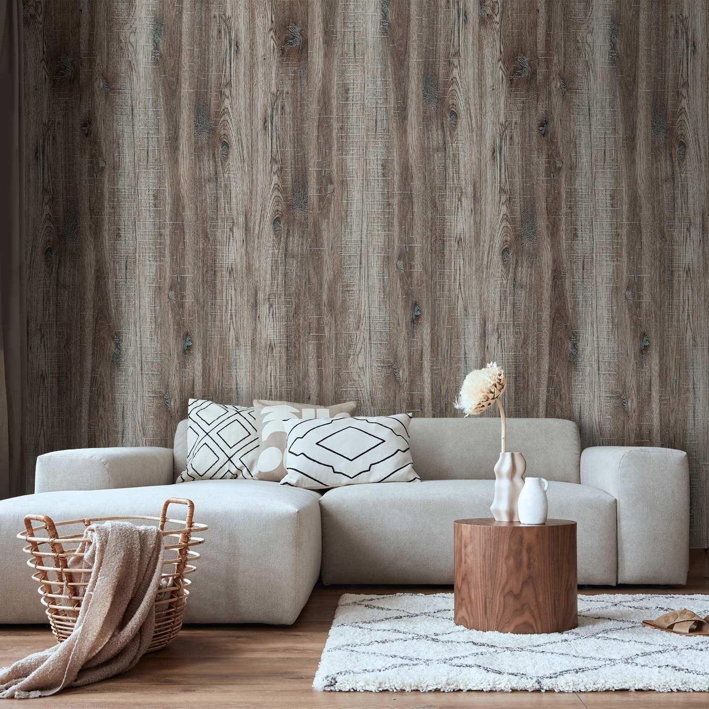 Tapete – Stilvolles Holz
