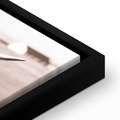 Leinwandbild - A Scottish Cow in Sepia