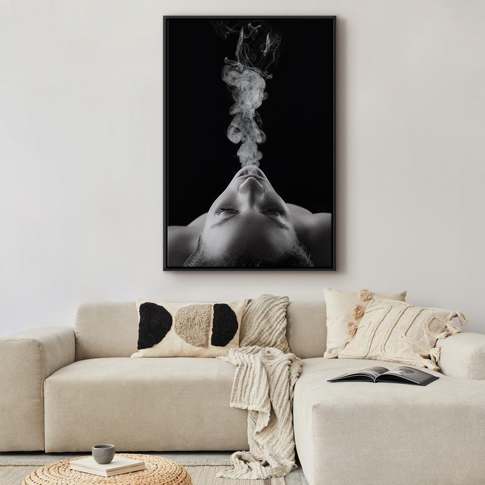 Leinwandbild - Smoke Cloud (1 Part) Vertical