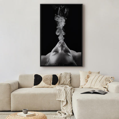 Leinwandbild - Smoke Cloud (1 Part) Vertical