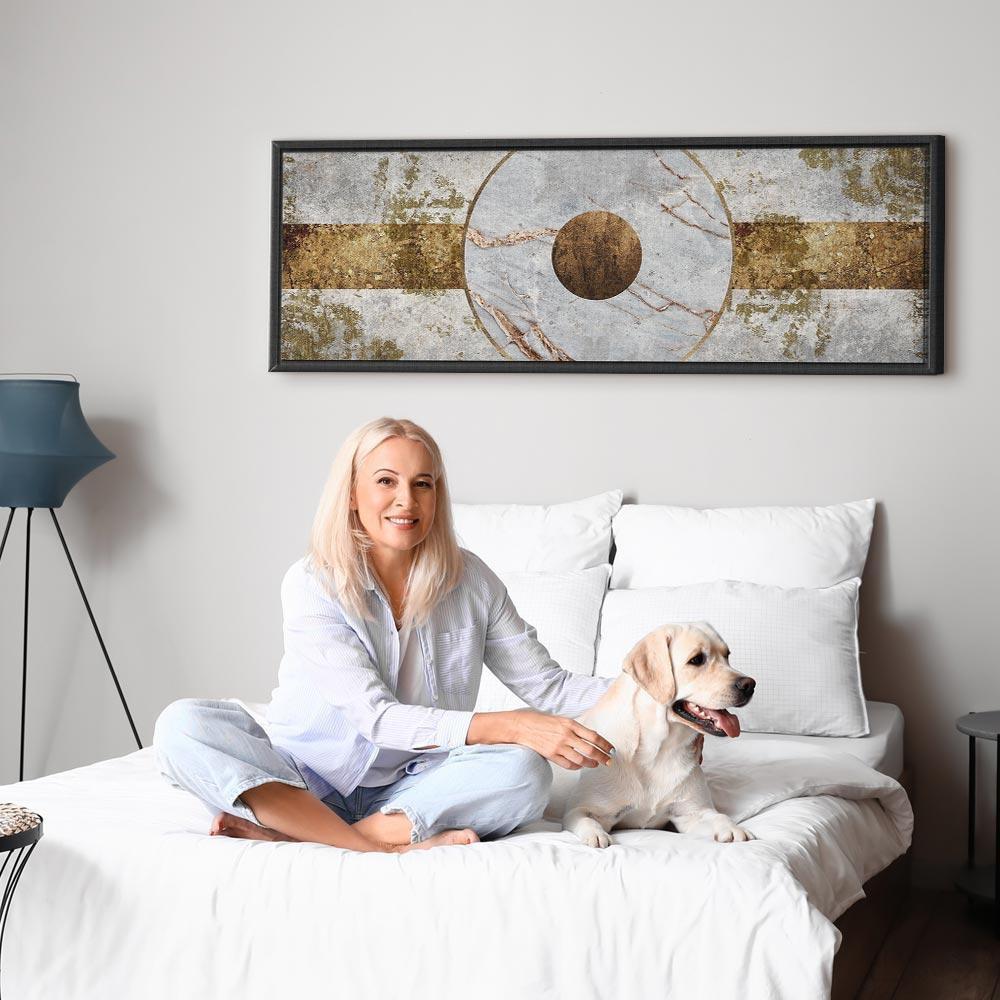 Leinwandbild - Magic Eye (1 Part) Narrow