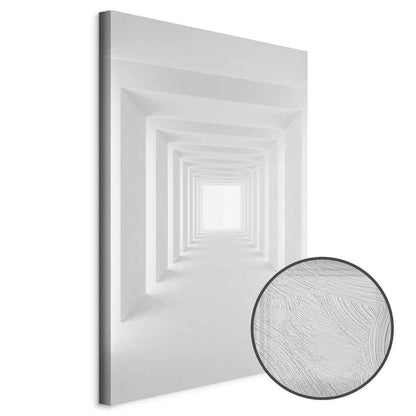 Leinwandbild - Shadow Tunnel (1 Part) Vertical