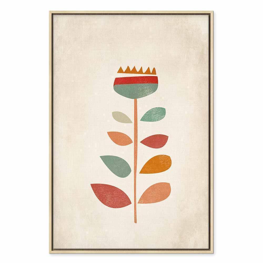 Leinwandbild - Queen of Flowers (1 Part) Vertical