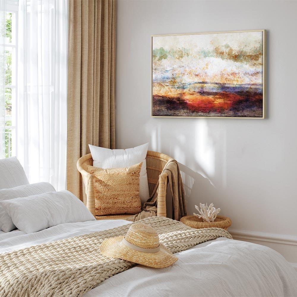 Leinwandbild - Gold Rush (1 Part) Wide