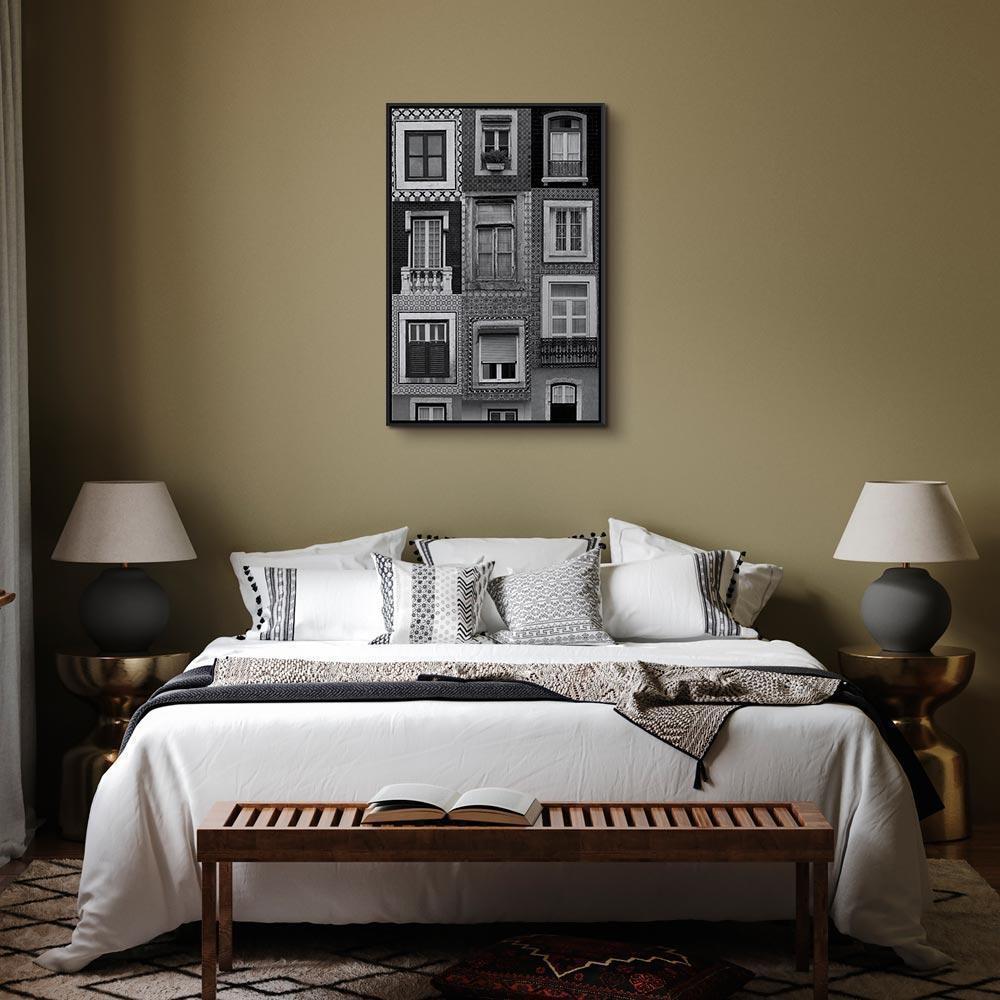 Leinwandbild - Patterned Windows (1 Part) Vertical