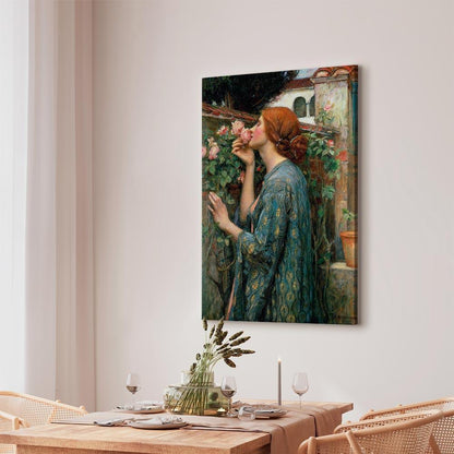 Leinwandbild - John William Waterhouse – The Soul of the Rose