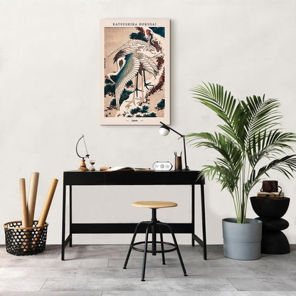 Leinwandbild - Cranes (1 Part) Vertical