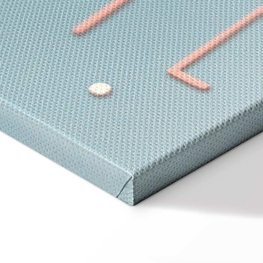 Leinwandbild - Inscriptions: Home Sweet Home (1 Part) Vertical