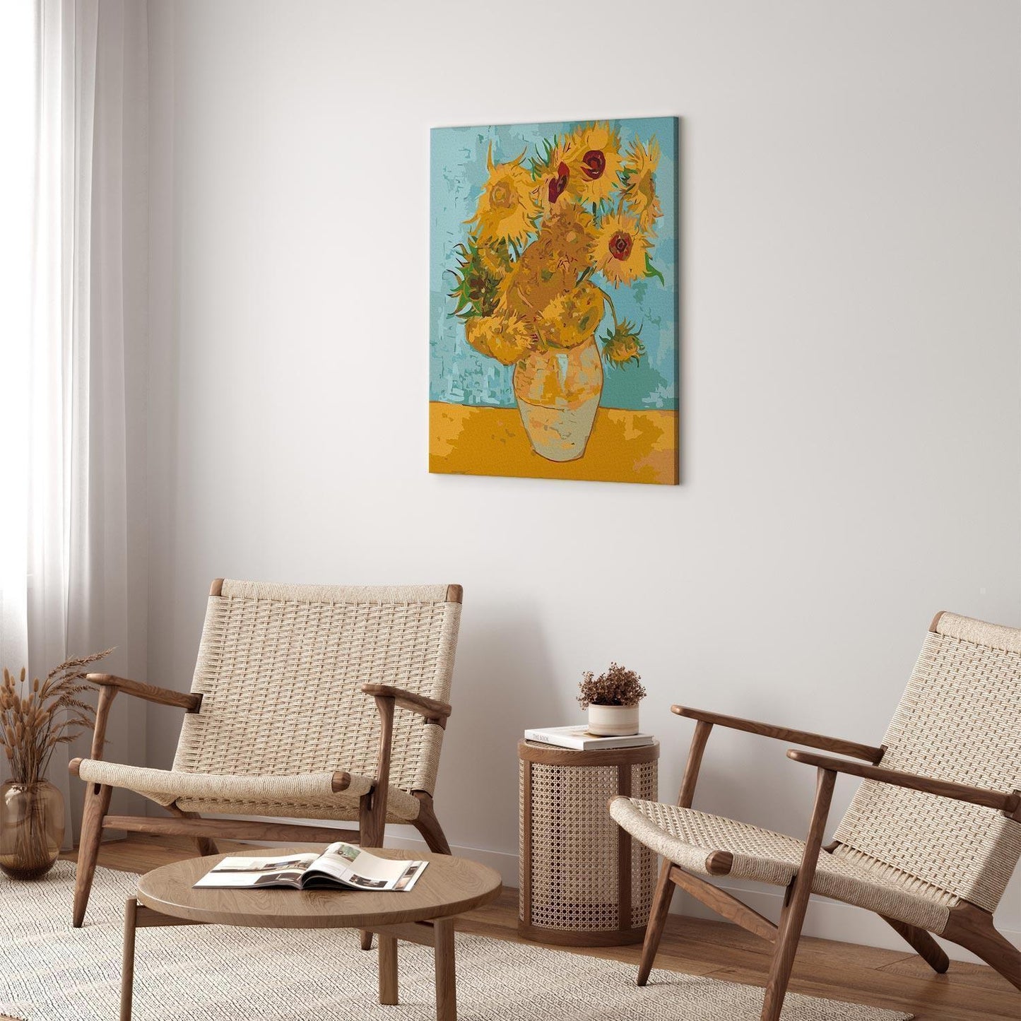 Malen nach Zahlen - Van Gogh's Sunflowers