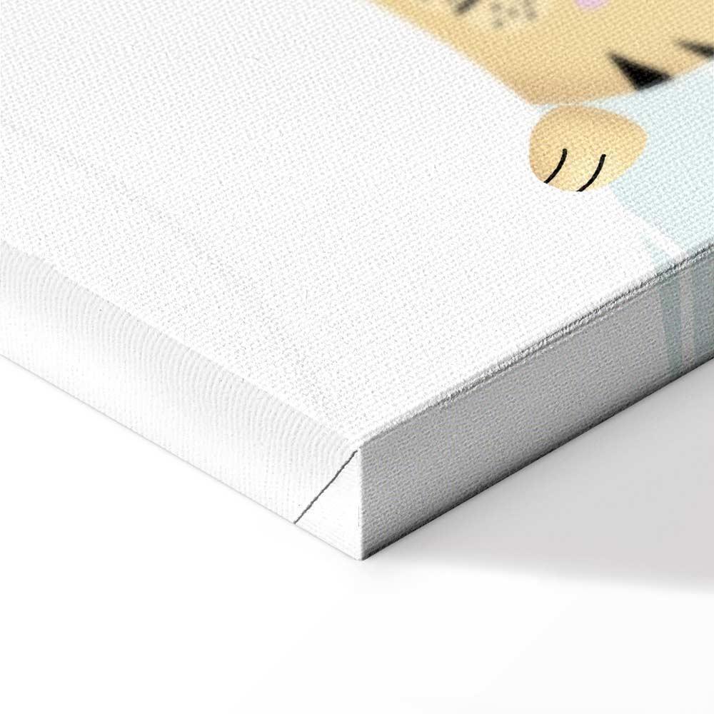 Leinwandbild - Fairy-Tale Zoo (3 Parts)