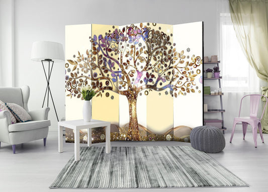 Paravent - Golden Tree II Artgeist
