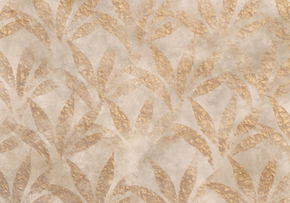 Fototapete - Leaves and Gold Artgeist