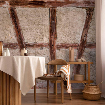 Fototapete – Alte Scheune im Vintage-Look