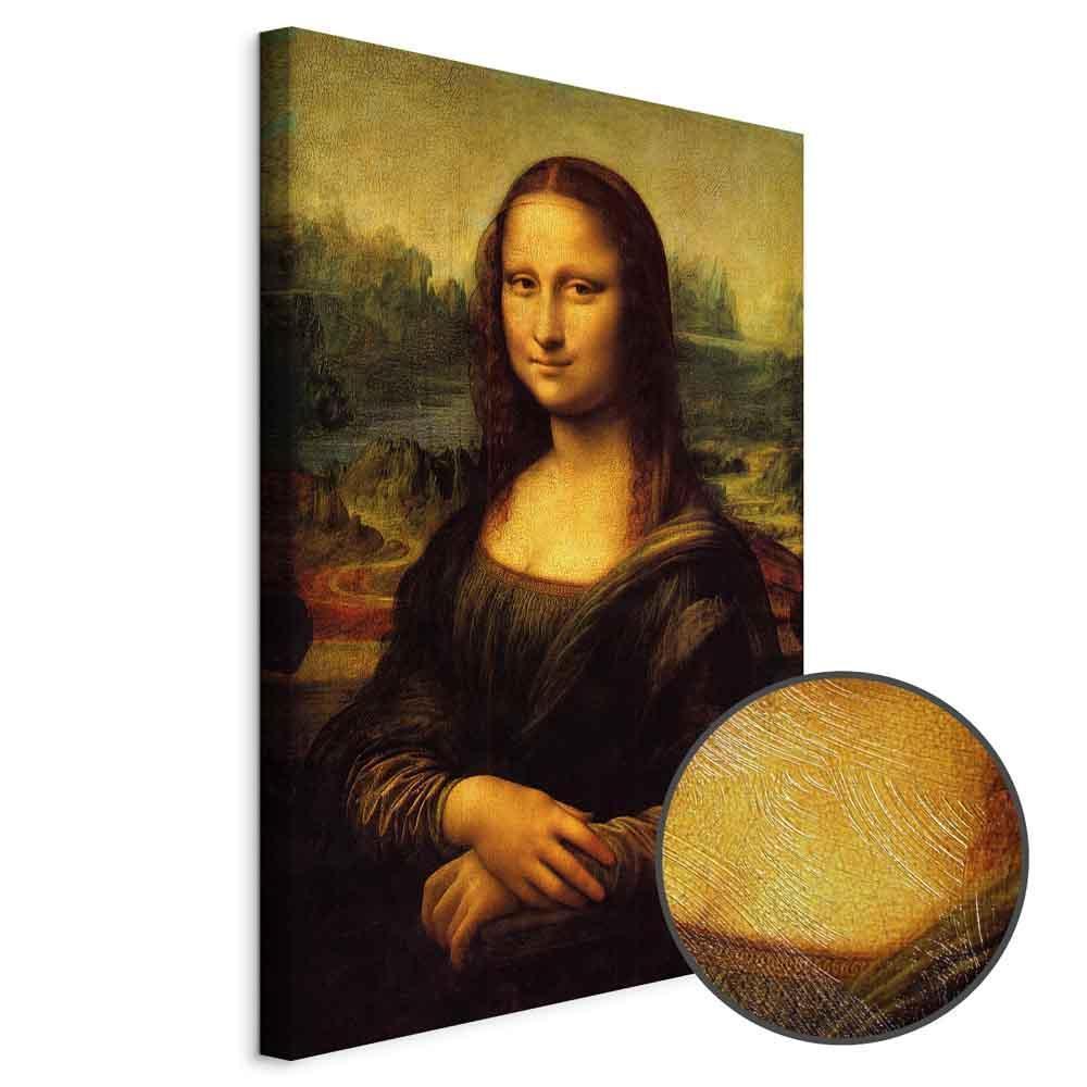 Leinwandbild - Leonardo da Vinci – Mona Lisa