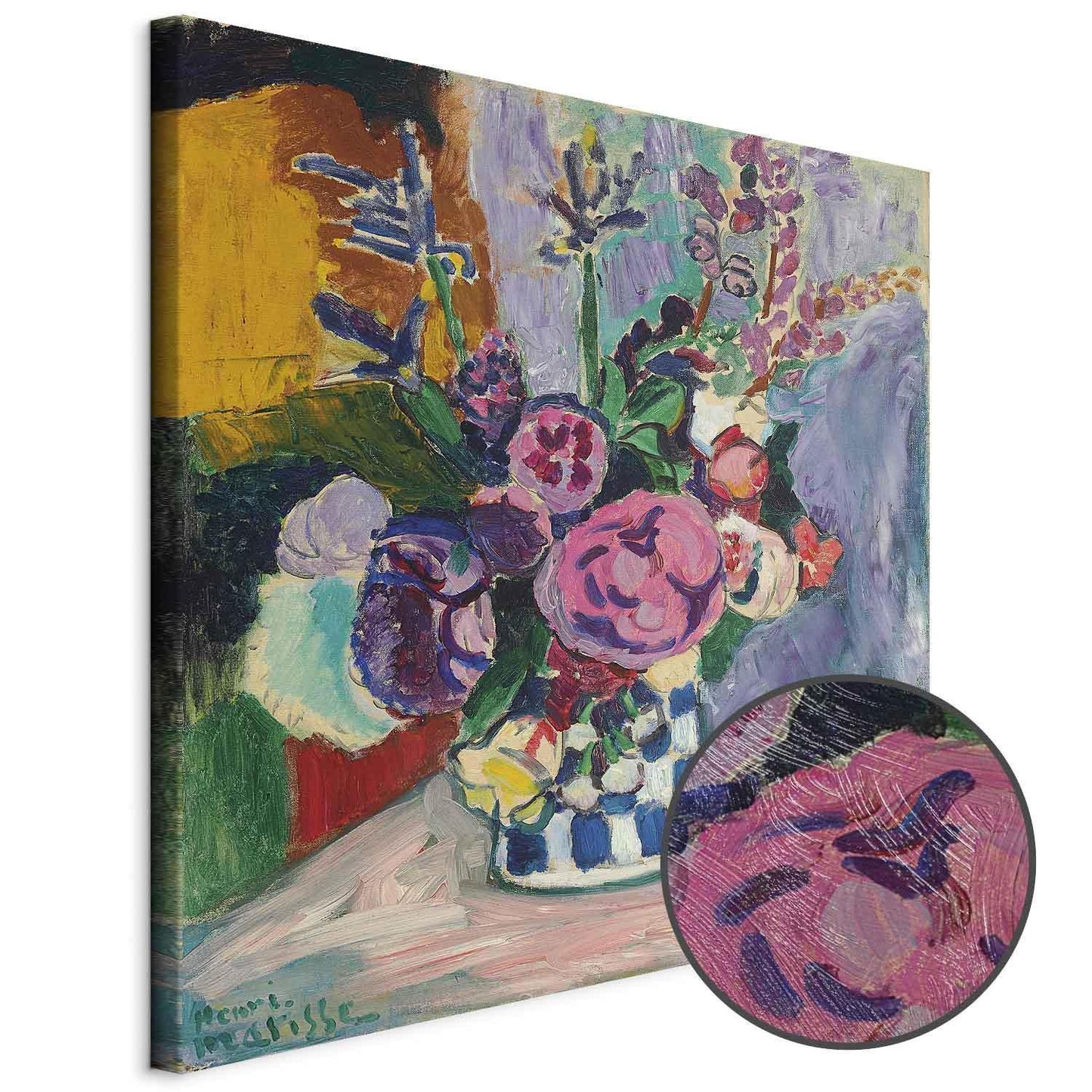 Leinwandbild - Henri Matisse – Peonies