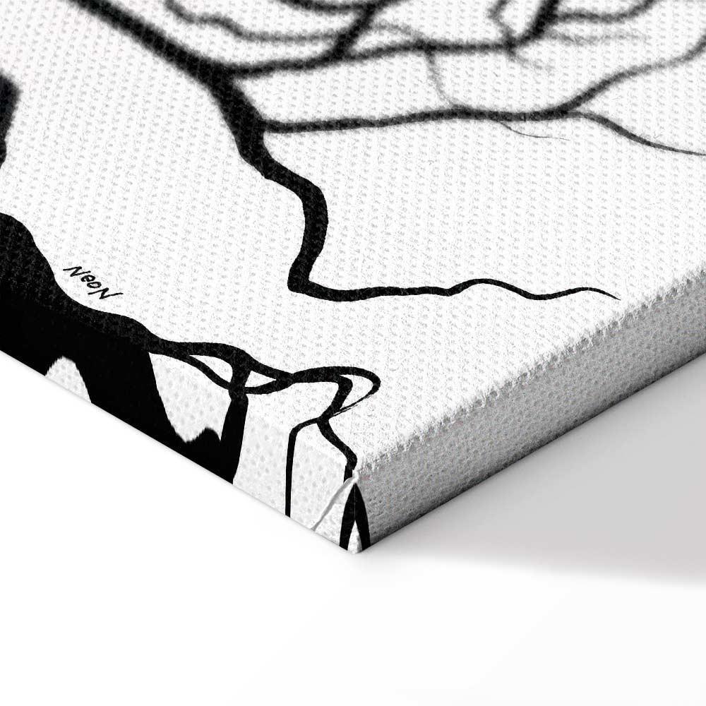 Leinwandbild - The Kiss of the Wind