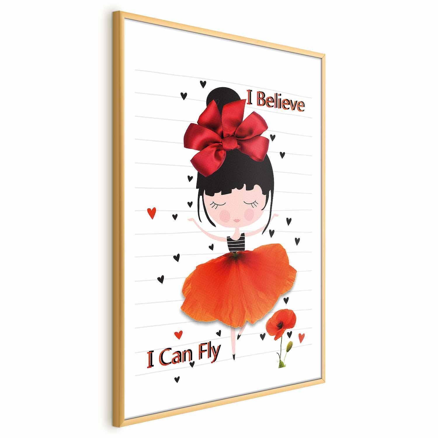Poster - I Believe I Can Fly Artgeist