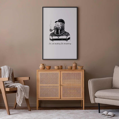 Poster - I'm Not Smoking I'm Breathing