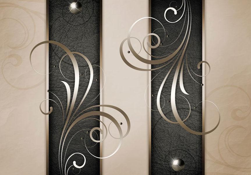 Romantische Fototapete - Romantisches Duett - Elegantes Wanddesign für stilvolle Räume Artgeist